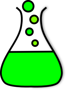 Beaker Green Bubble Prezi 2 Clip Art - vector clip ...