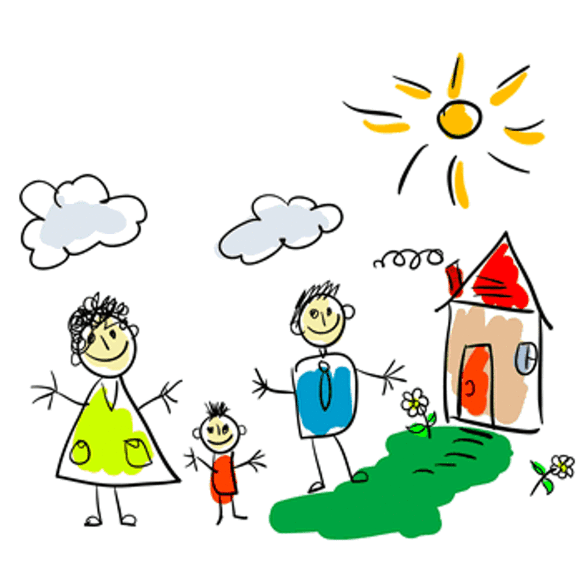 Family Cartoon Picture Clipart - Free to use Clip Art Resource