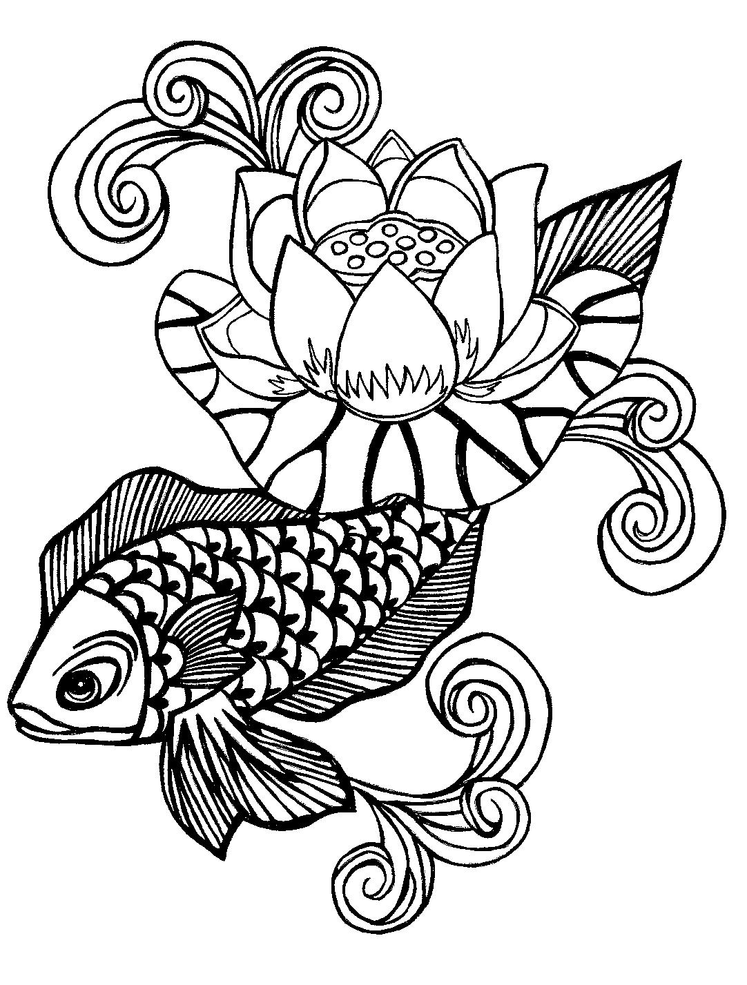 Lotus Flower Tattoo Black And White - ClipArt Best