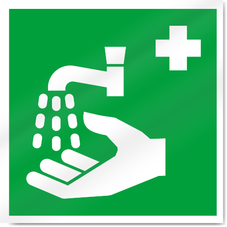 Handwash Symbol Safety Signs | SignsToYou.com