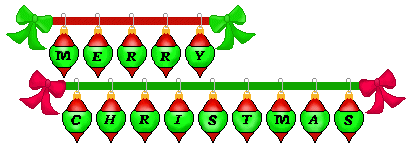 Christmas Banners Merry Clipart