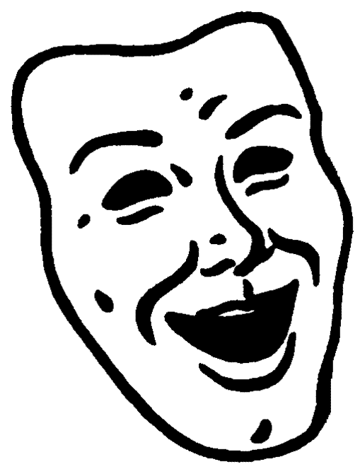 Comedy Mask - ClipArt Best