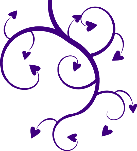 Heart Scroll Clipart