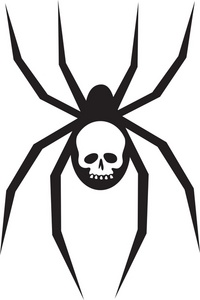 Black Widow Spider Clip Art - Free Clipart Images