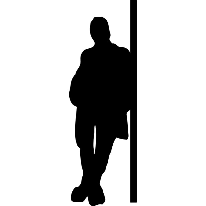 MAN STANDING - Download at Vectorportal