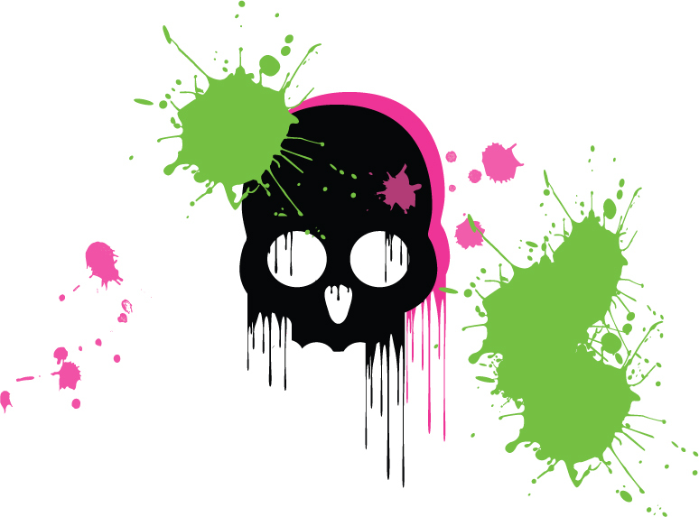 Paint Splatter Background - ClipArt Best