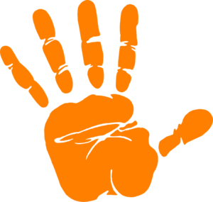 Hand Print Vector - ClipArt Best