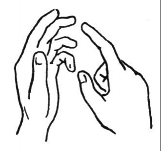 Line Drawing Of Hands - ClipArt Best