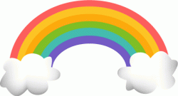 Rainbow Clip Art and Graphics