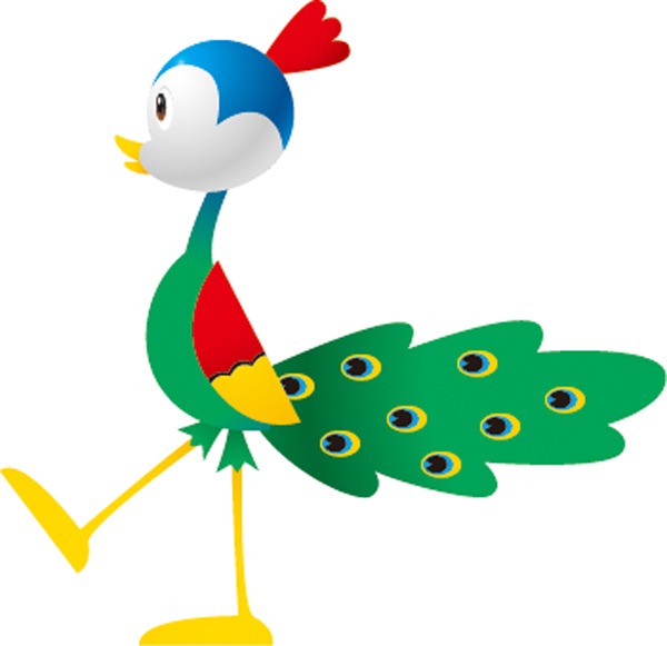 Peacock Cartoon - ClipArt Best