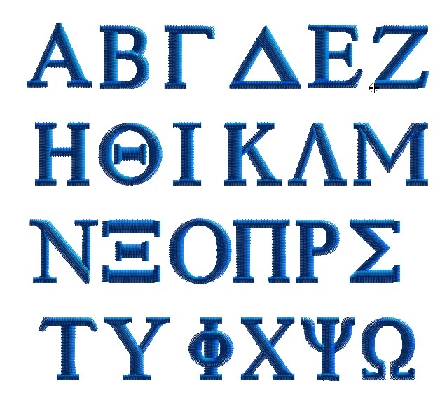 Pictures Of The Greek Alphabet - ClipArt Best