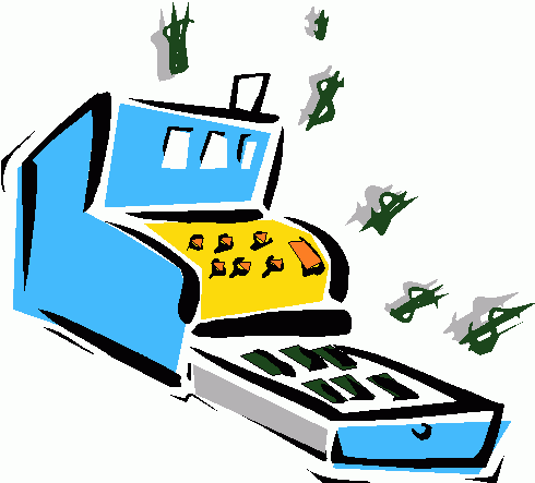 Clipart cash register - ClipartFox