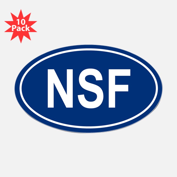 Nsf Stickers | Nsf Sticker Designs | Label Stickers - CafePress