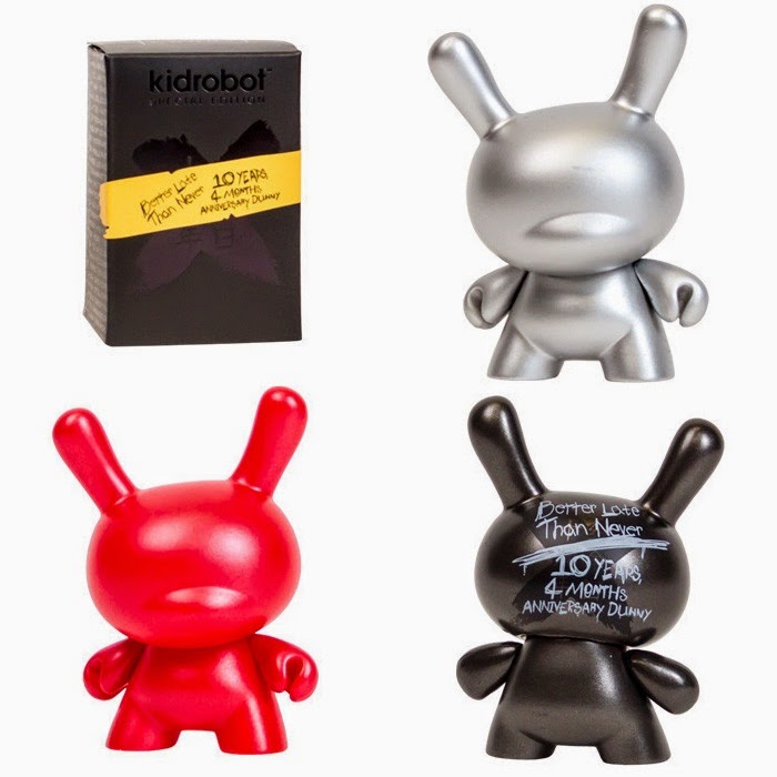 The Blot Says...: 10th Anniversary Blank 3” Dunny Vinyl Figures by ...