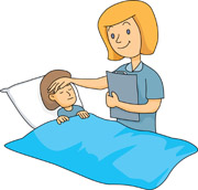 Helping The Sick Clipart