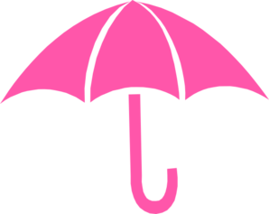 Pink Umbrella 2 Clip Art - vector clip art online ...