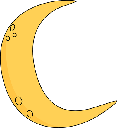 Clip art crescent moon