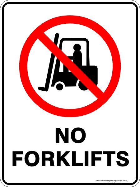 Forklift Signs – Australian Safety Signs