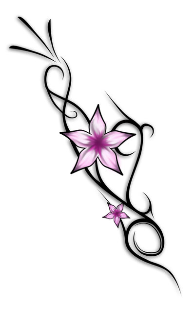 Tattoo Tribal Flower