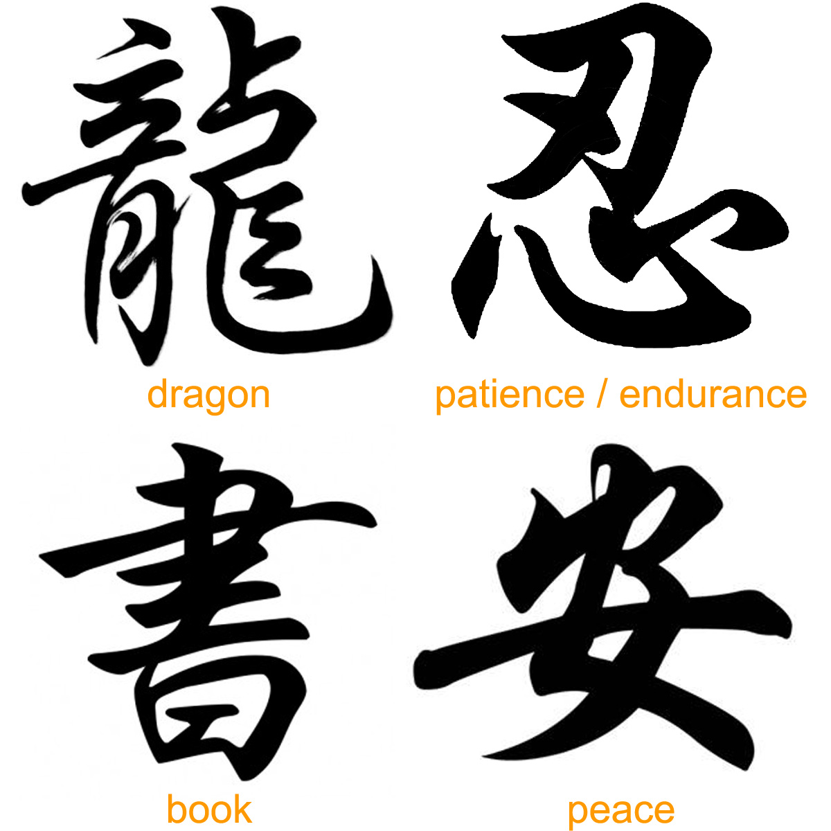 Kanji Symbol Design With Meaning - ClipArt Best