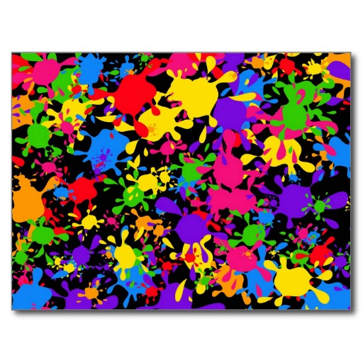 Paint Splatter Background - ClipArt Best