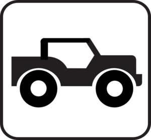 Jeep With Roof clip art - vector clip art online, royalty free ...