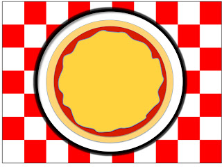 kids pizza party: Pizza Place mat