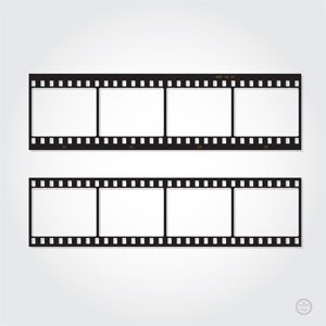 Photography Film Strip Template Vector | clipart | Pinterest