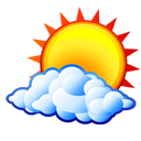 Free Partly Cloudy Clip Art & Icons | IconBug.com