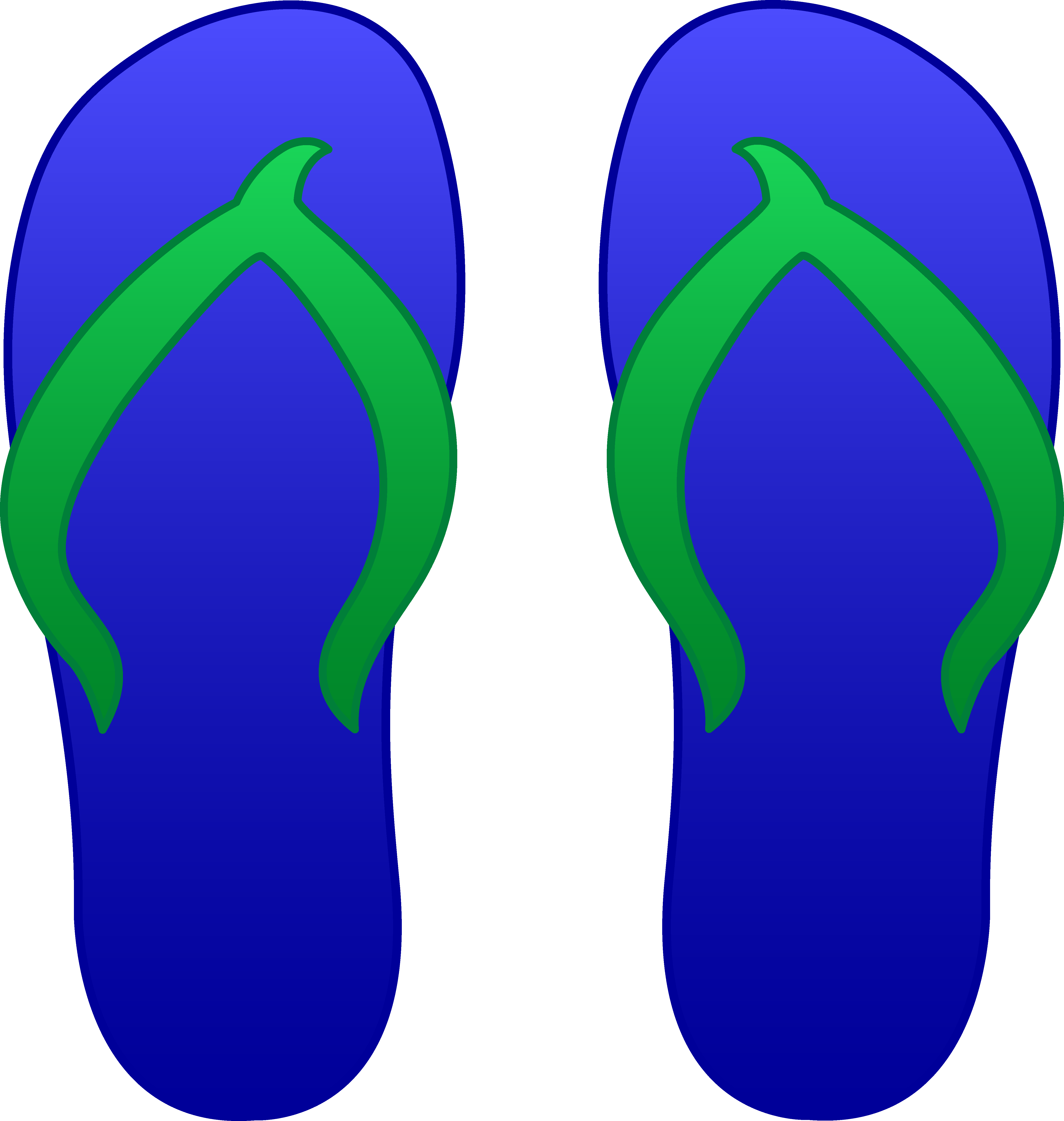 Flip flops on flip flop art beach flip flops and cliparts ...