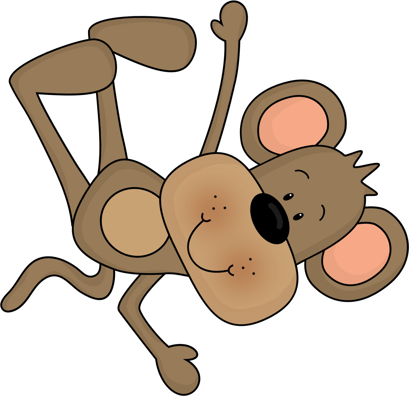 Hanging Monkey Clipart