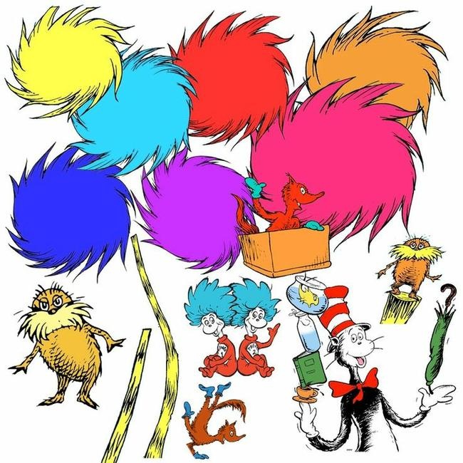 Dr Seuss Clip Art Free Lorax - Free Clipart Images