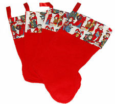 Set of 4 Christmas Stockings