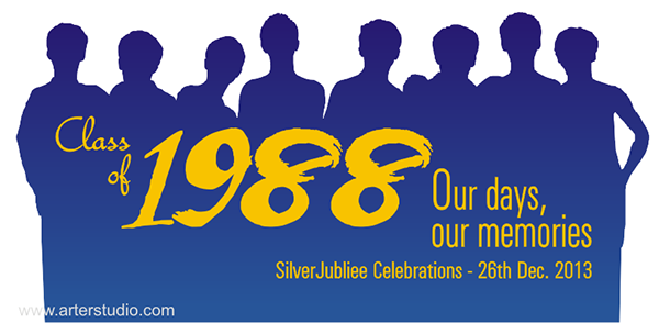 1988 Batch Silver Jubilee Souvenir Design on Behance