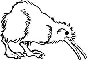 Coloring Pages Kiwi bird - Allcolored.com