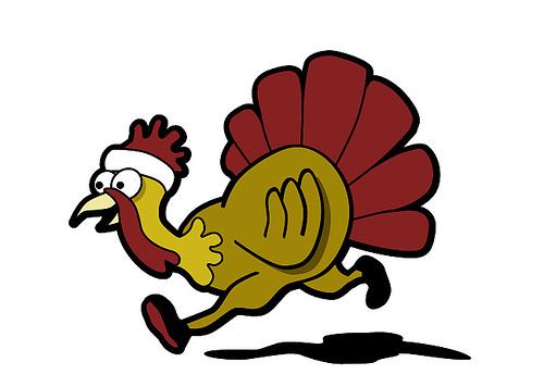 Running Turkey Clipart - Free Clipart Images