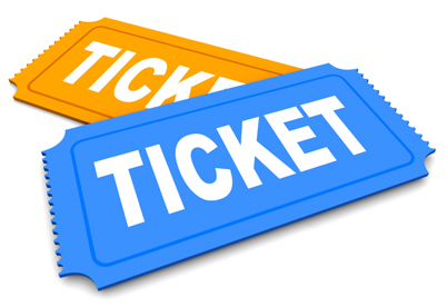 Raffle tickets clipart