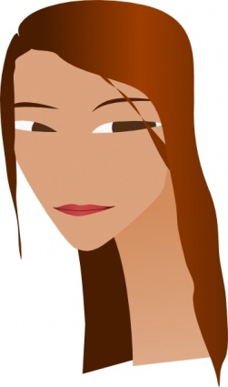 Download Woman S Face With Long Neck clip art Vector Free