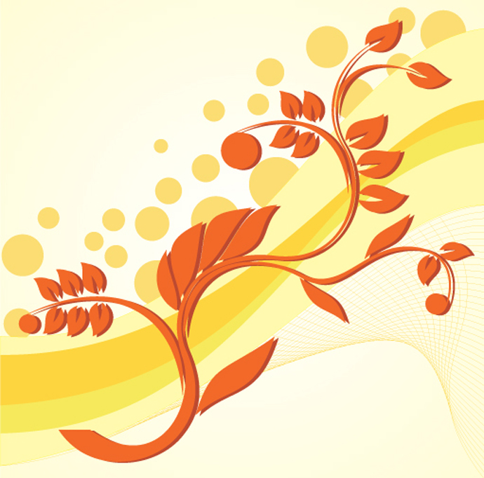 Free Vector Art Design Floral Abstract | Webbyarts - Download Free ...