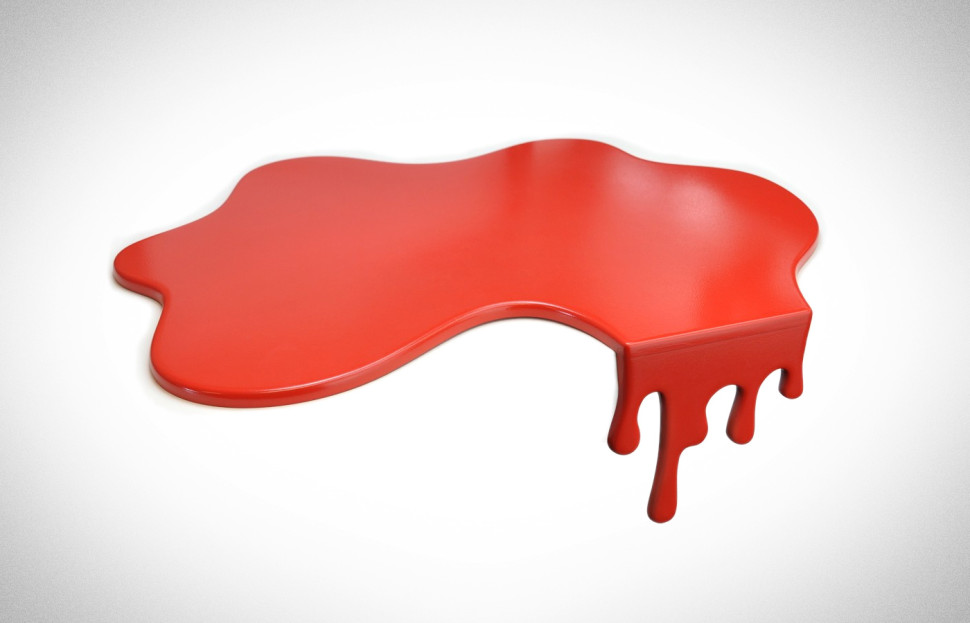 Blood Splatter Chopping Board: Faux Gore For Sure