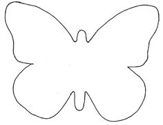 Best Photos of Butterfly Tracing Template - Butterflies Cut Out ...