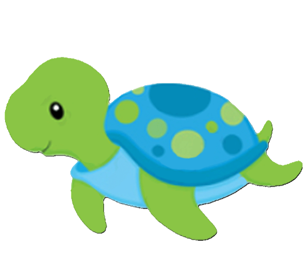 Baby shower boy turtle clipart