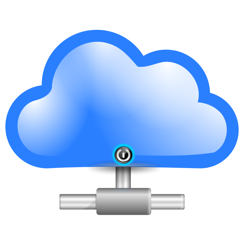 Cloud computing clipart