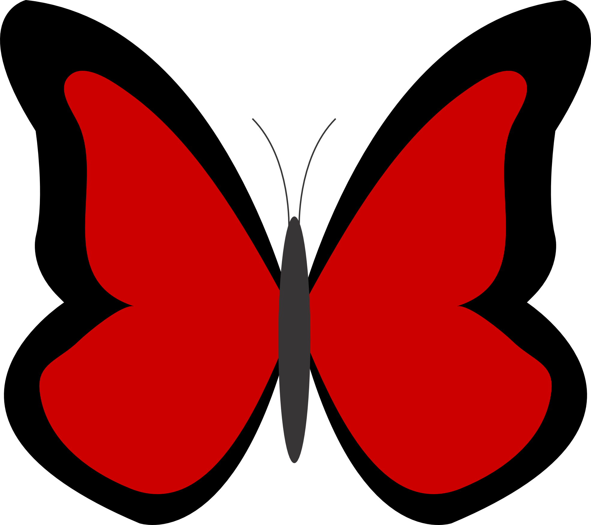 A butterfly clipart