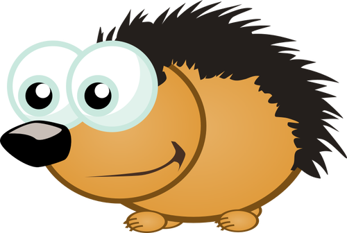 Small hedgehog | Public domain vectors