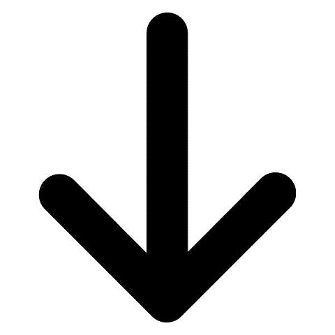 Arrow Pointing Down Clipart