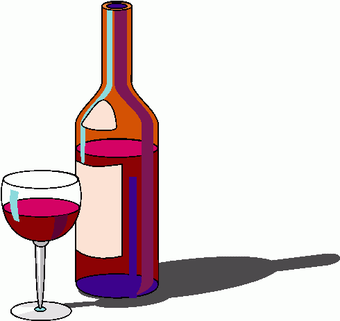Free wine bottle clipart
