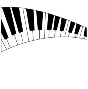 Piano graphics clipart