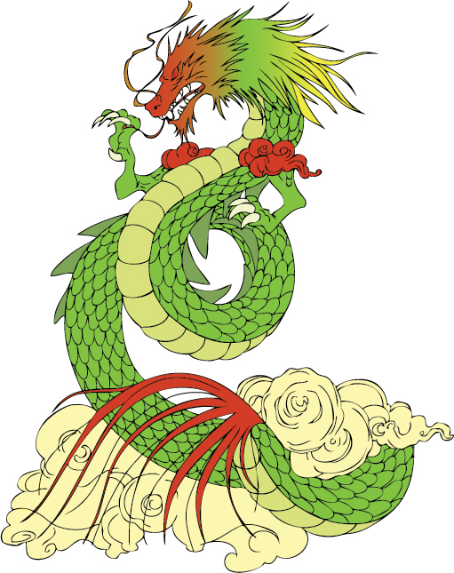 Chinese Dragon Vector | Free Download Clip Art | Free Clip Art ...