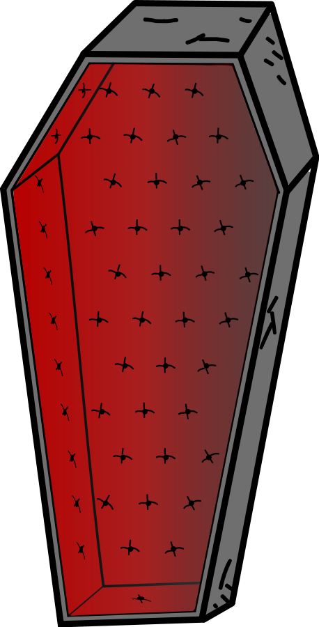 Coffin Vector | Free Download Clip Art | Free Clip Art | on ...